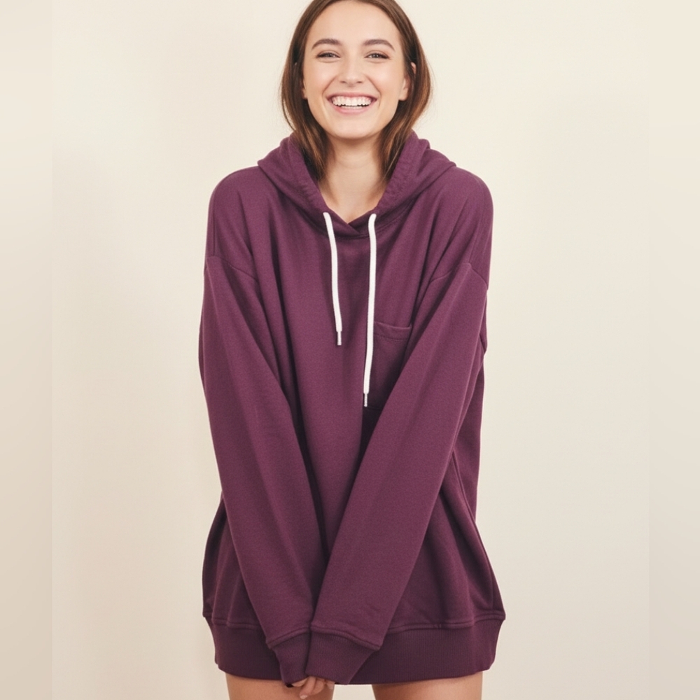 GAP Burgundy Hoodie - Maternity